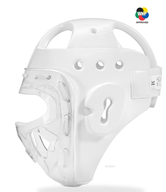 Casco Infantil Homologado WKF – Protección Profesional para Pequeños Karatekas
