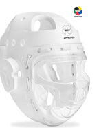 Casco Infantil Homologado WKF – Protección Profesional para Pequeños Karatekas