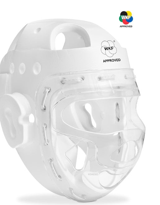 Casco Infantil Homologado WKF – Protección Profesional para Pequeños Karatekas