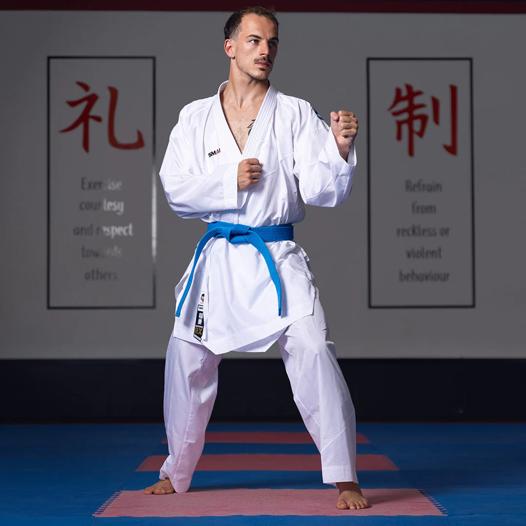 WKF Reversible Karate Uniform - Premium Kumite Gi - Inazuma RX