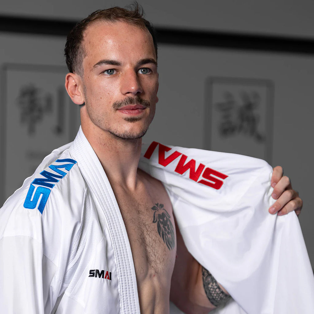 WKF Reversible Karate Uniform - Premium Kumite Gi - Inazuma RX