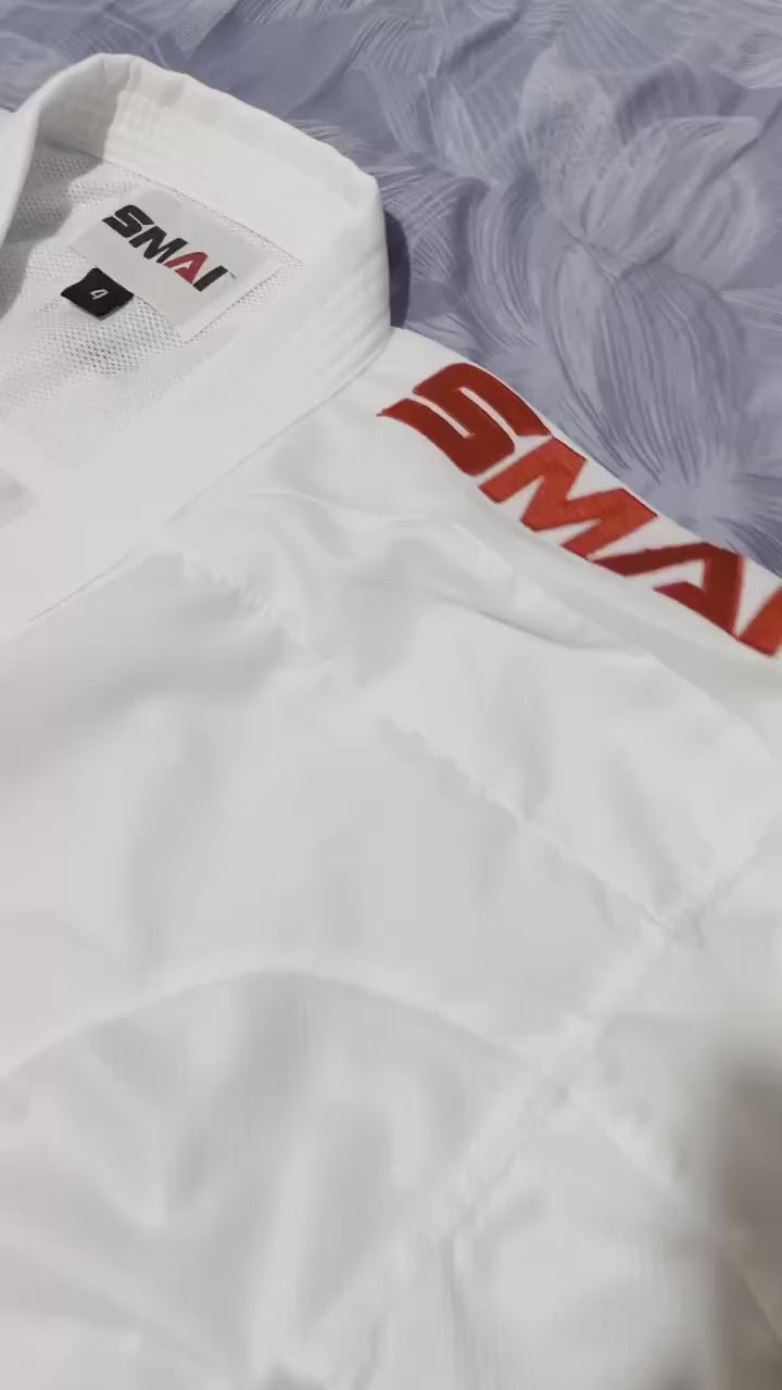 Karategi Jin – Uniforme de Competición Profesional para Karatekas de Alto Nivel -  Kit Completo 2 Chaquetas + 1 Pantalón