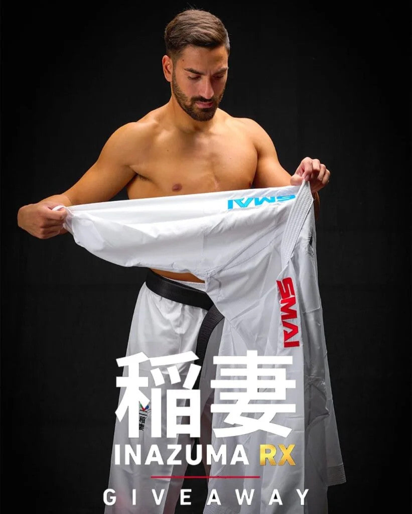 REVERSIBLE Inazuma SMAI – El Uniforme de Kumite Ultra-Ligero - REVERSIBLE 1 Chaqueta + 1 Pantalón